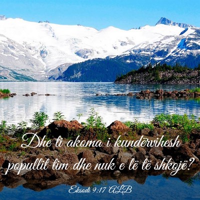 Picture 03 - Eksodi 9:17 ALB - Dhe ti akoma i kundërvihesh popullit tim dhe nuk - Bible Verse Picture