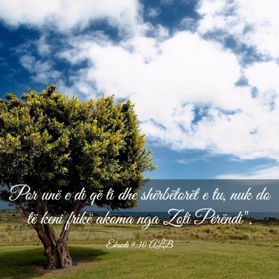 Picture 03 - Eksodi 9:30 ALB - Por unë e di që ti dhe shërbëtorët e tu, nuk - Bible Verse Picture
