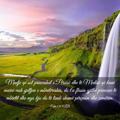 Picture 03 - Ester 1:18 ALB - Madje që sot princeshat e Persisë dhe të - Bible Verse Picture