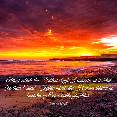 Picture 03 - Ester 5:5 ALB - Atëherë mbreti tha: 