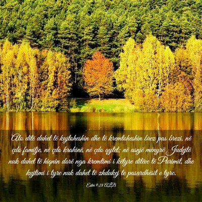 Picture 03 - Ester 9:28 ALB - Ato ditë duhet të kujtoheshin dhe të - Bible Verse Picture