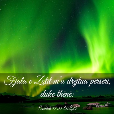Picture 03 - Ezekieli 17:11 ALB - Fjala e Zotit m’u drejtua përsëri, duke - Bible Verse Picture