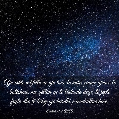Picture 03 - Ezekieli 17:8 ALB - Ajo ishte mbjellë në një tokë të mirë, - Bible Verse Picture