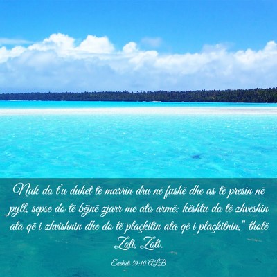 Picture 03 - Ezekieli 39:10 ALB - Nuk do t’u duhet të marrin dru në fushë dhe - Bible Verse Picture
