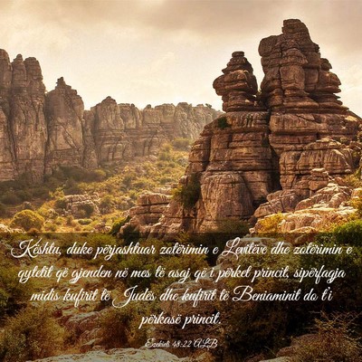 Picture 03 - Ezekieli 48:22 ALB - Kështu, duke përjashtuar zotërimin e Levitëve - Bible Verse Picture