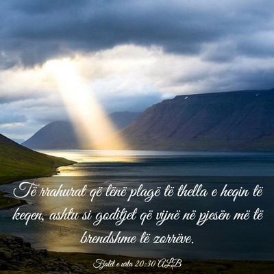 Picture 03 - Fjalët e urta 20:30 ALB - Të rrahurat që lënë plagë të thella e heqin - Bible Verse Picture