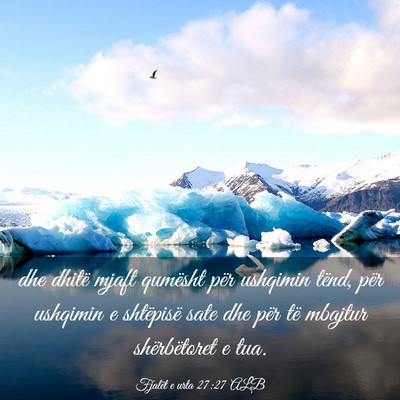 Picture 03 - Fjalët e urta 27:27 ALB - dhe dhitë mjaft qumësht për ushqimin tënd, - Bible Verse Picture