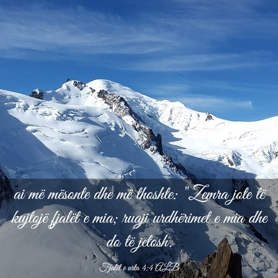 Picture 03 - Fjalët e urta 4:4 ALB - ai më mësonte dhe më thoshte: 