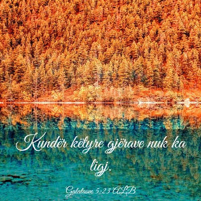 Picture 03 - Galatasve 5:23 ALB - Kundër këtyre gjërave nuk ka - Bible Verse Picture