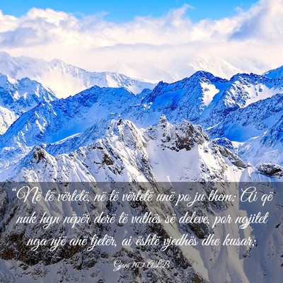 Picture 03 - Gjoni 10:1 ALB - “Në të vërtetë, në të vërtetë unë po - Bible Verse Picture