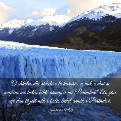 Picture 03 - Jakobit 4:4 ALB - O shkelës dhe shkelëse të kurorës, a nuk e - Bible Verse Picture
