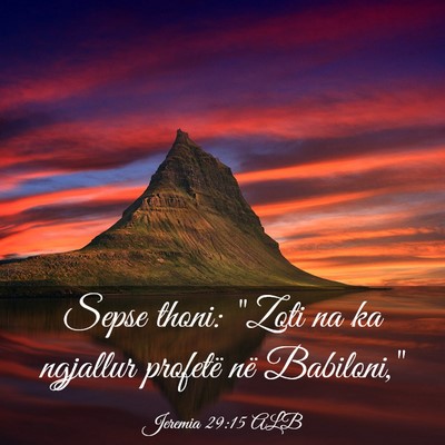 Picture 03 - Jeremia 29:15 ALB - Sepse thoni: 