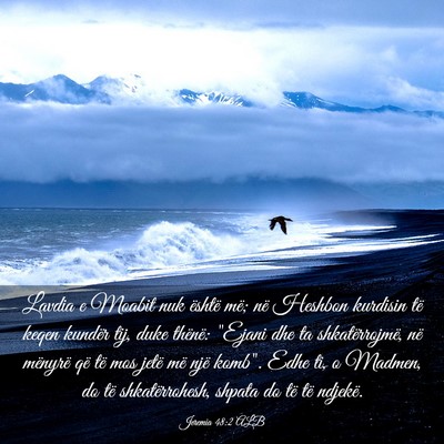 Picture 03 - Jeremia 48:2 ALB - Lavdia e Moabit nuk është më; në Heshbon - Bible Verse Picture