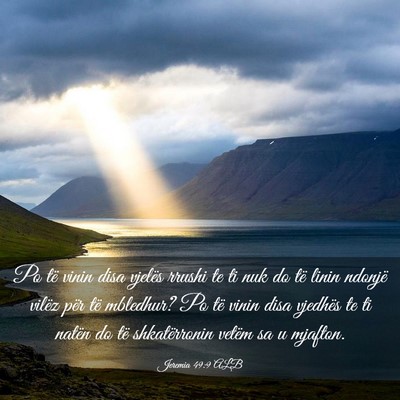 Picture 03 - Jeremia 49:9 ALB - Po të vinin disa vjelës rrushi te ti nuk do të - Bible Verse Picture