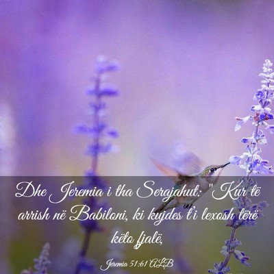 Picture 03 - Jeremia 51:61 ALB - Dhe Jeremia i tha Serajahut: 