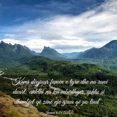 Picture 03 - Jeremia 6:24 ALB - 