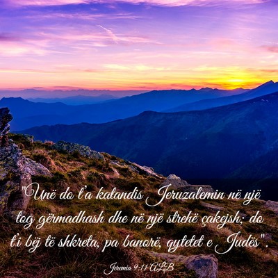 Picture 03 - Jeremia 9:11 ALB - 
