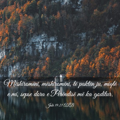 Picture 03 - Jobi 19:21 ALB - Mëshiromëni, mëshiromëni, të paktën ju, - Bible Verse Picture