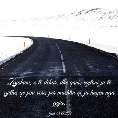 Picture 03 - Joeli 1:5 ALB - Zgjohuni, o të dehur, dhe qani; vajtoni ju të - Bible Verse Picture