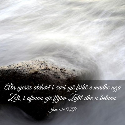 Picture 03 - Jona 1:16 ALB - Ata njerëz atëherë i zuri një frikë e madhe - Bible Verse Picture