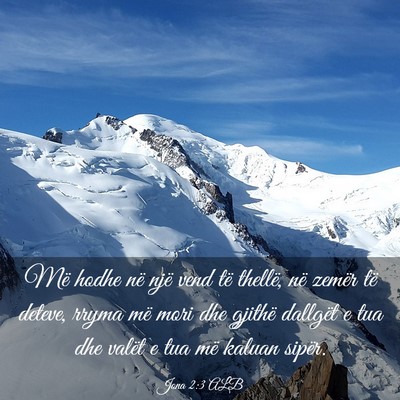 Picture 03 - Jona 2:3 ALB - Më hodhe në një vend të thellë, në zemër - Bible Verse Picture
