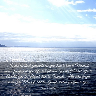Picture 03 - Jozueu 17:2 ALB - Ju dha me short gjithashtu një pjesë bijve të - Bible Verse Picture