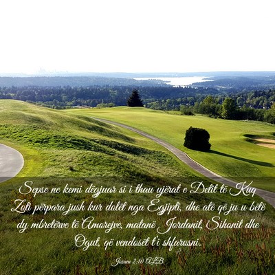 Picture 03 - Jozueu 2:10 ALB - Sepse ne kemi dëgjuar si i thau ujërat e Detit - Bible Verse Picture
