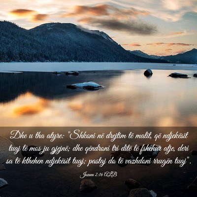 Picture 03 - Jozueu 2:16 ALB - Dhe u tha atyre: 