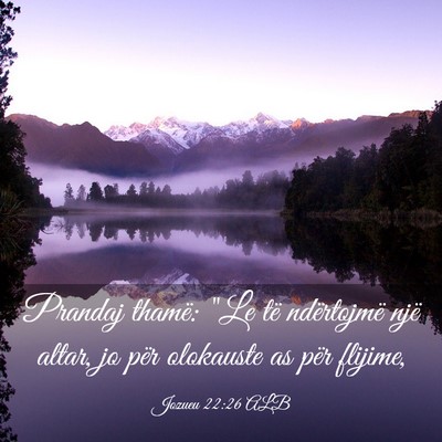 Picture 03 - Jozueu 22:26 ALB - Prandaj thamë: 