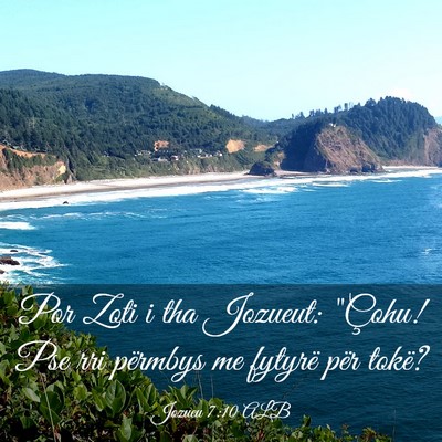 Picture 03 - Jozueu 7:10 ALB - Por Zoti i tha Jozueut: 