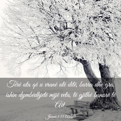 Picture 03 - Jozueu 8:25 ALB - Tërë ata që u vranë atë ditë, burra dhe - Bible Verse Picture