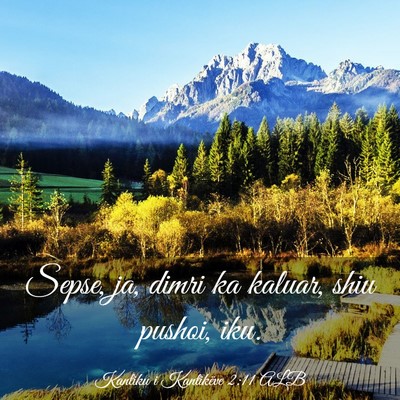Picture 03 - Kantiku i Kantikëve 2:11 ALB - Sepse, ja, dimri ka kaluar, shiu pushoi, - Bible Verse Picture