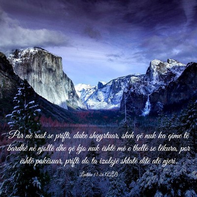 Picture 03 - Levitiku 13:26 ALB - Por në rast se prifti, duke shqyrtuar, sheh që - Bible Verse Picture