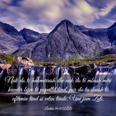 Picture 03 - Levitiku 19:18 ALB - Nuk do të hakmerresh dhe nuk do të mbash mëri - Bible Verse Picture