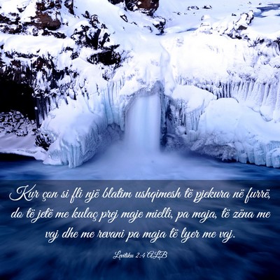 Picture 03 - Levitiku 2:4 ALB - Kur çon si fli një blatim ushqimesh të pjekura - Bible Verse Picture