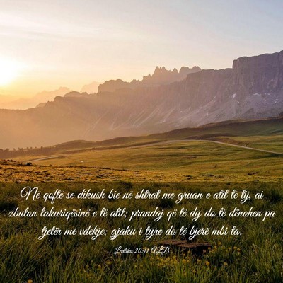 Picture 03 - Levitiku 20:11 ALB - Në qoftë se dikush bie në shtrat me gruan e - Bible Verse Picture