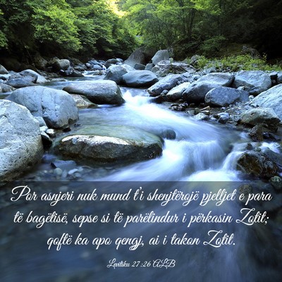 Picture 03 - Levitiku 27:26 ALB - Por asnjeri nuk mund t’i shenjtërojë pjelljet - Bible Verse Picture