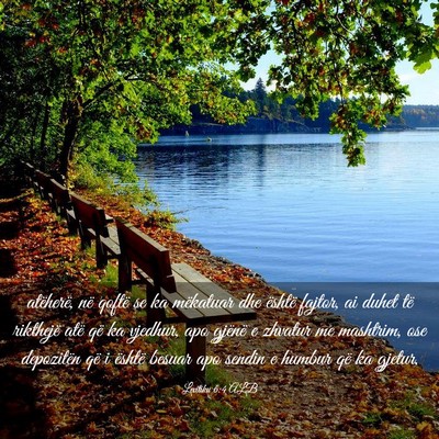 Picture 03 - Levitiku 6:4 ALB - atëherë, në qoftë se ka mëkatuar dhe është - Bible Verse Picture