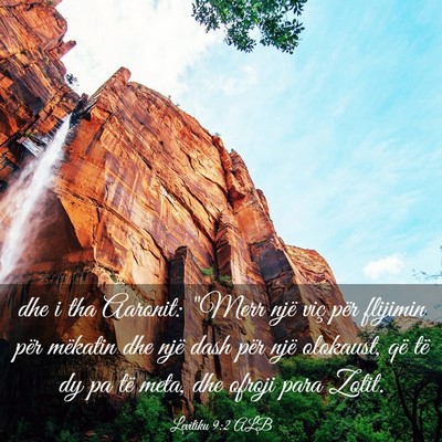 Picture 03 - Levitiku 9:2 ALB - dhe i tha Aaronit: 