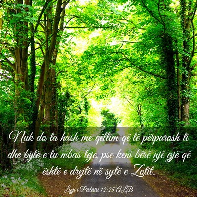 Picture 03 - Ligji i Përtërirë 12:25 ALB - Nuk do ta hash me qëllim që të përparosh ti - Bible Verse Picture