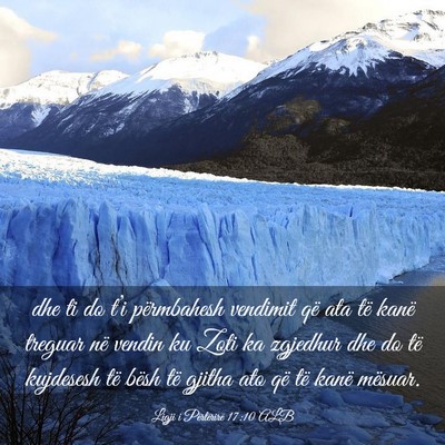 Picture 03 - Ligji i Përtërirë 17:10 ALB - dhe ti do t’i përmbahesh vendimit që ata të - Bible Verse Picture