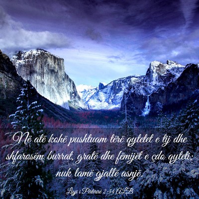 Picture 03 - Ligji i Përtërirë 2:34 ALB - Në atë kohë pushtuam tërë qytetet e tij dhe - Bible Verse Picture