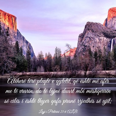 Picture 03 - Ligji i Përtërirë 21:6 ALB - Atëherë tërë pleqtë e qytetit, që është - Bible Verse Picture