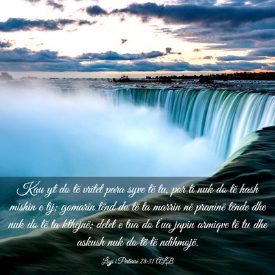 Picture 03 - Ligji i Përtërirë 28:31 ALB - Kau yt do të vritet para syve të tu, por ti nuk - Bible Verse Picture