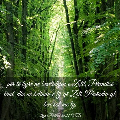 Picture 03 - Ligji i Përtërirë 29:12 ALB - për të hyrë në besëlidhjen e Zotit, - Bible Verse Picture