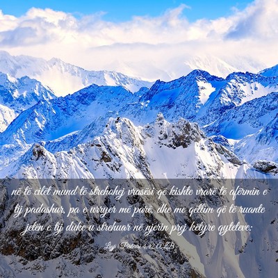 Picture 03 - Ligji i Përtërirë 4:42 ALB - në të cilët mund të strehohej vrasësi që - Bible Verse Picture