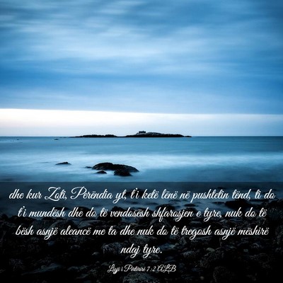 Picture 03 - Ligji i Përtërirë 7:2 ALB - dhe kur Zoti, Perëndia yt, t’i ketë lënë - Bible Verse Picture