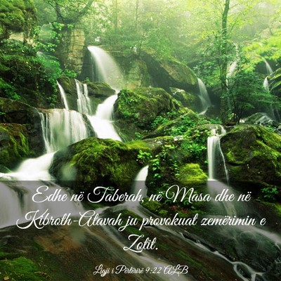 Picture 03 - Ligji i Përtërirë 9:22 ALB - Edhe në Taberah, në Masa dhe në Kibroth-Atavah - Bible Verse Picture