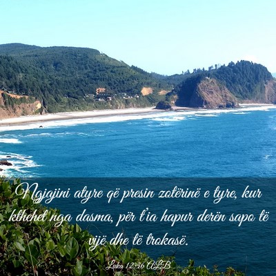 Picture 03 - Luka 12:36 ALB - Ngjajini atyre që presin zotërinë e tyre, kur - Bible Verse Picture