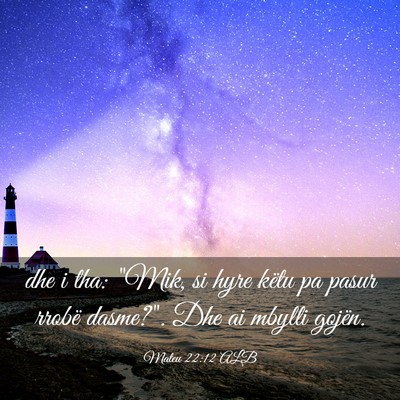 Picture 03 - Mateu 22:12 ALB - dhe i tha: 